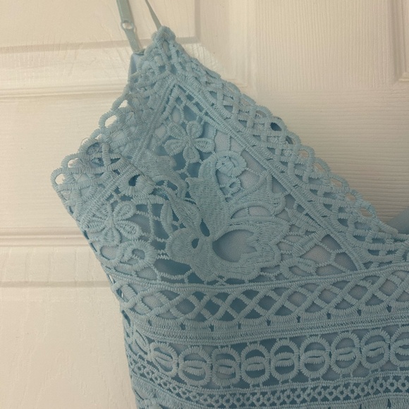 Baby Blue Summer Dress - Picture 5 of 5